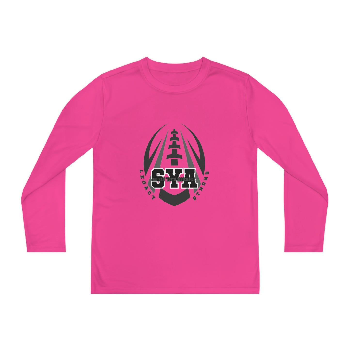 SYA Legacy Football Youth Long Sleeve Competitor Tee