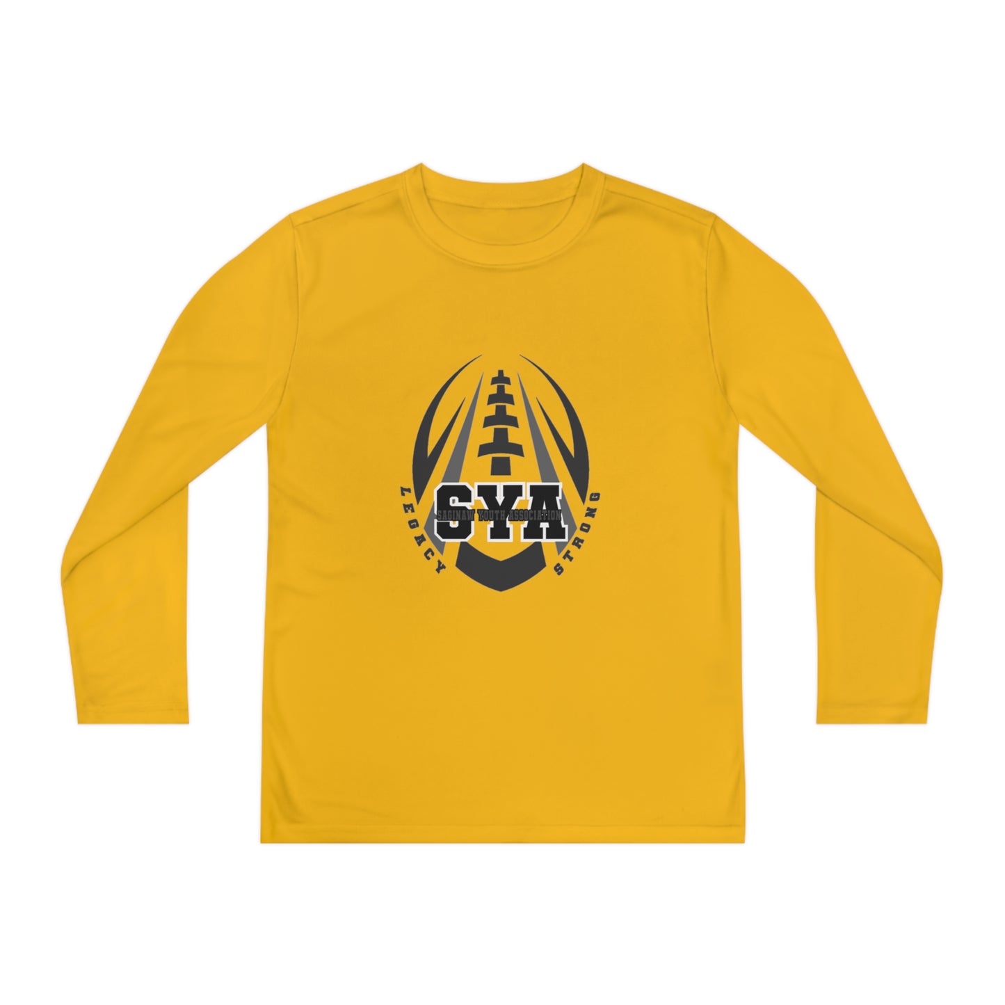 SYA Legacy Football Youth Long Sleeve Competitor Tee