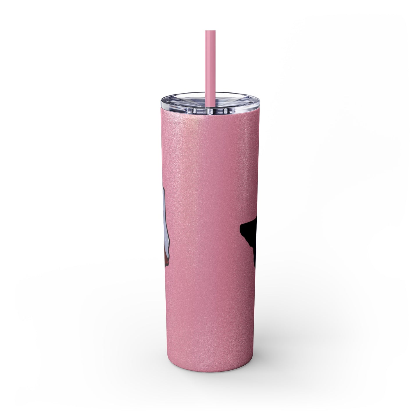 SYA Skinny Tumbler with Straw, 20oz
