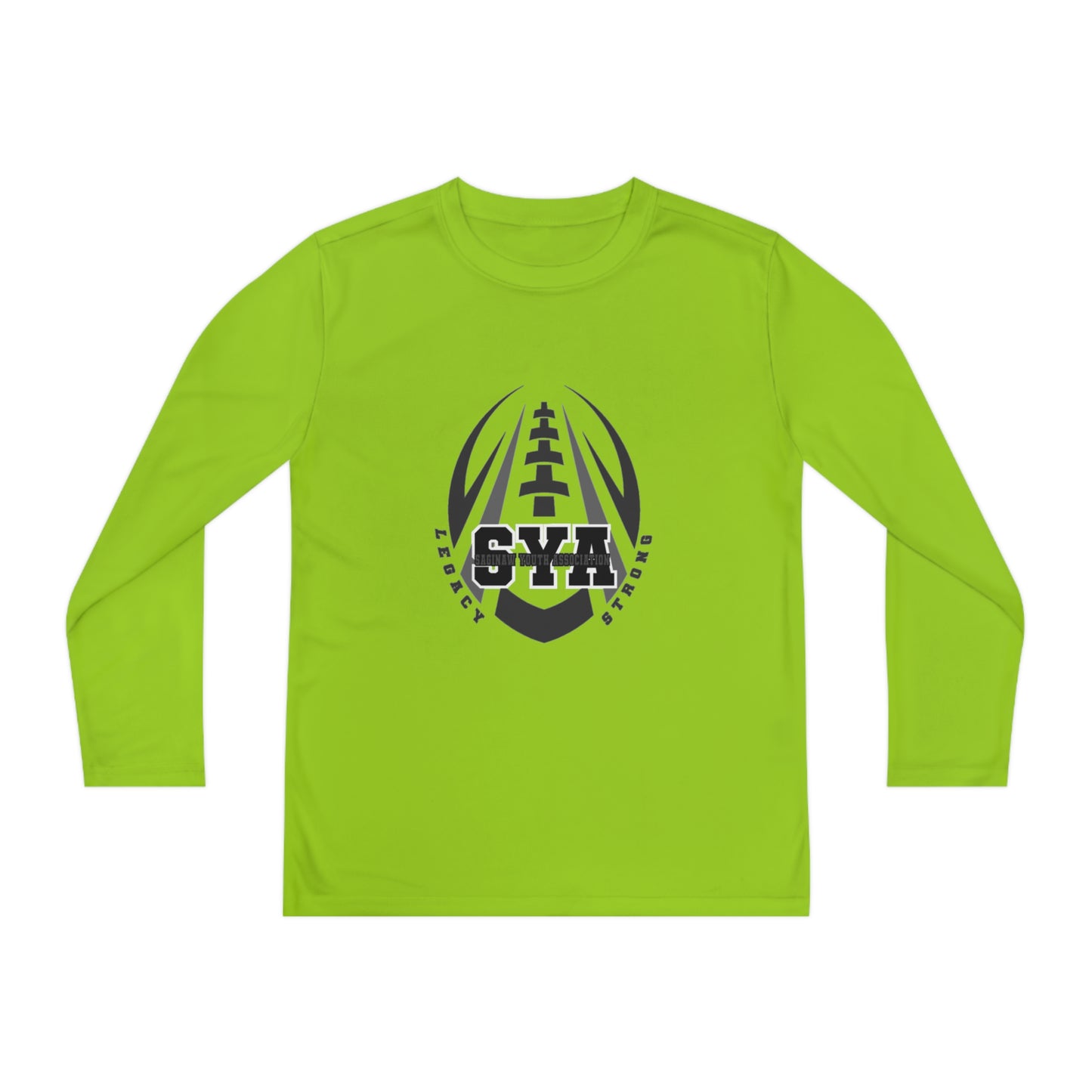 SYA Legacy Football Youth Long Sleeve Competitor Tee