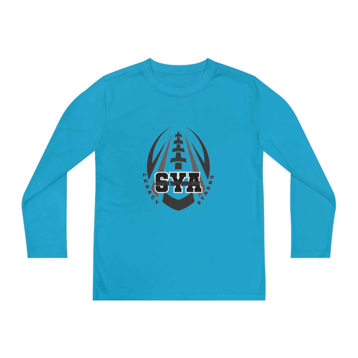 SYA Legacy Football Youth Long Sleeve Competitor Tee