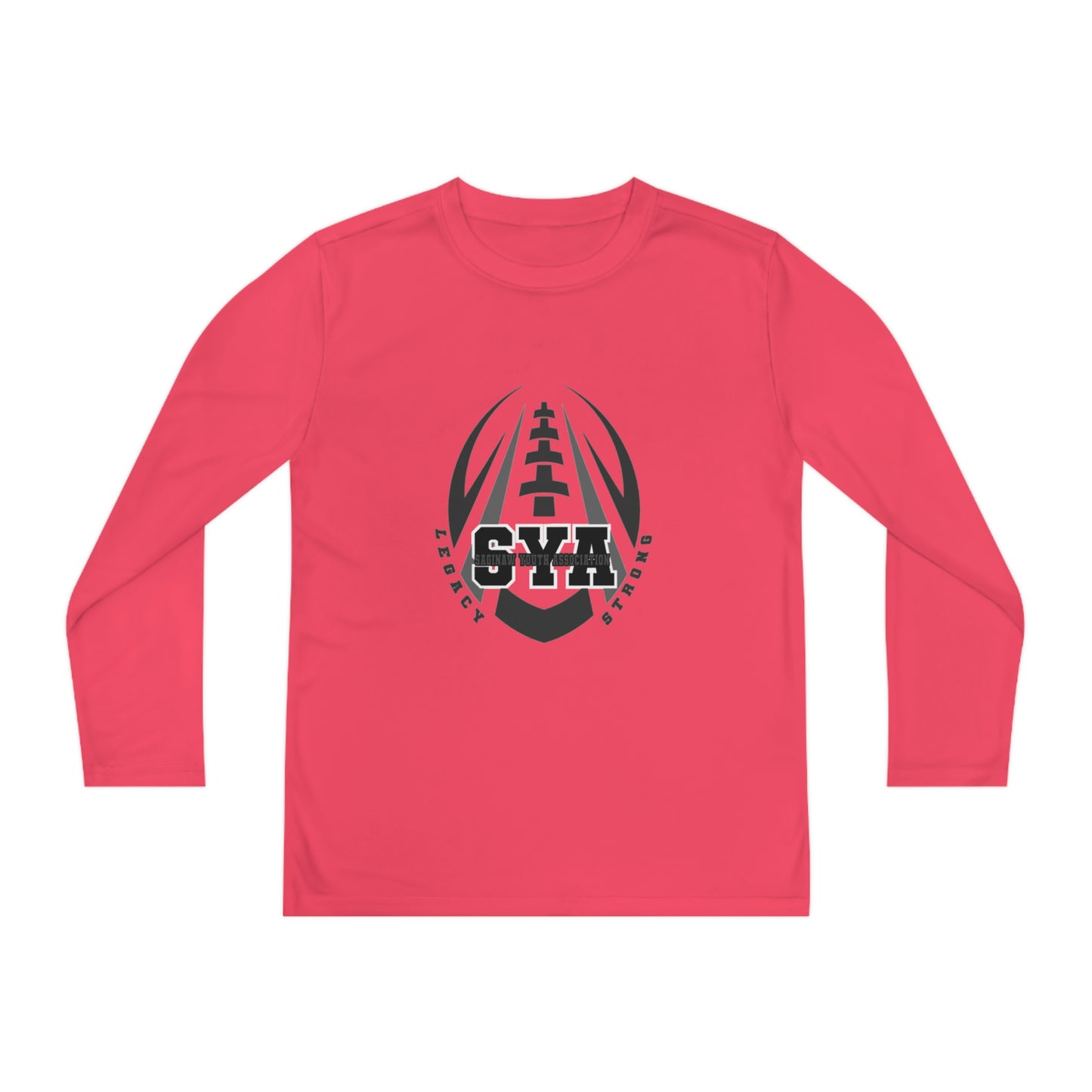 SYA Legacy Football Youth Long Sleeve Competitor Tee
