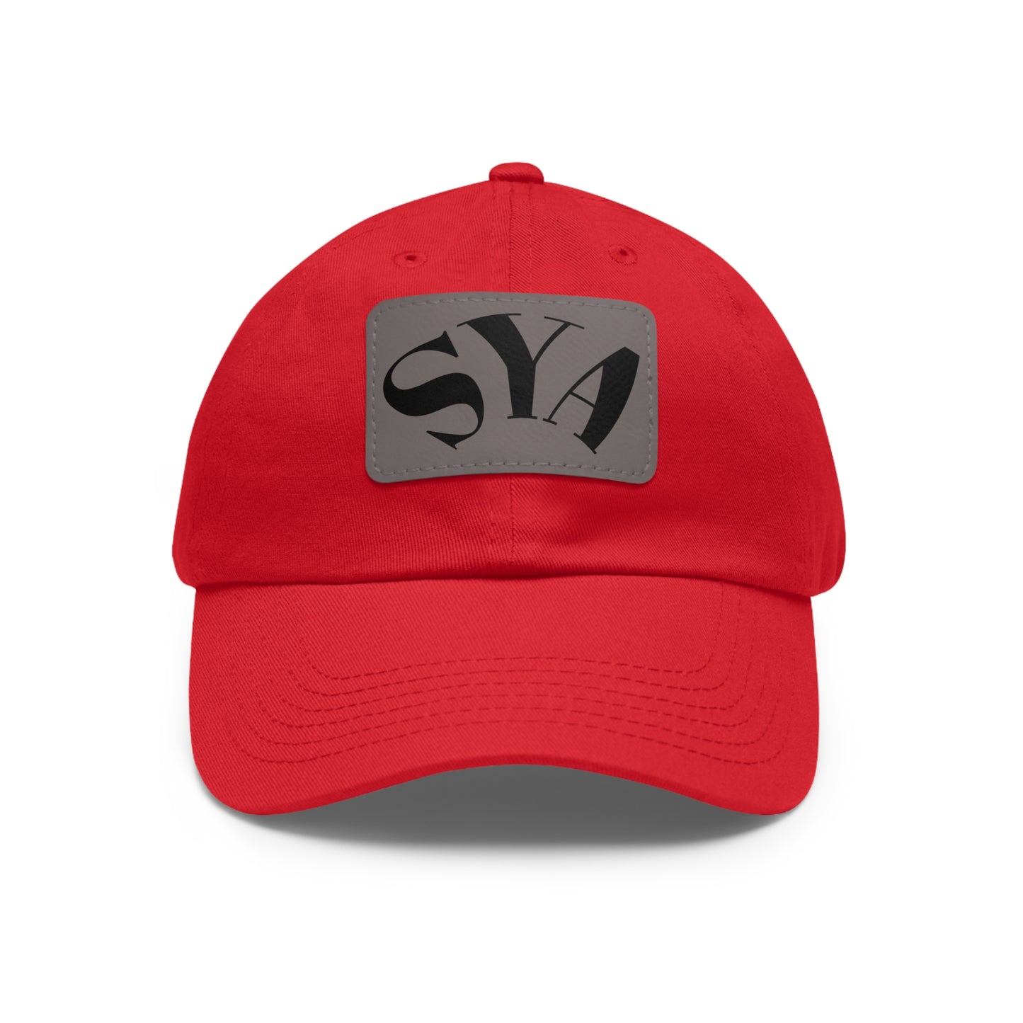 SYADad Hat with Leather Patch - Perfect for Casual Outings & Gifts
