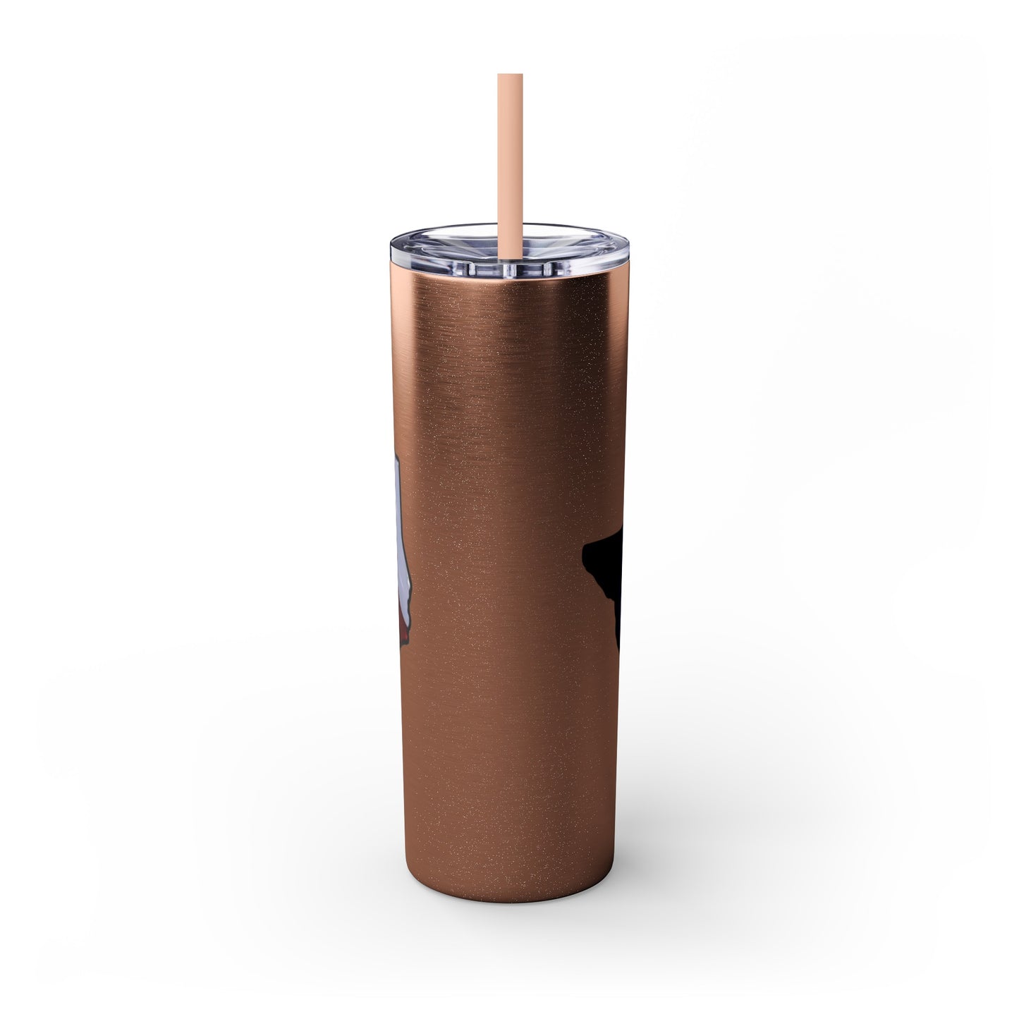 SYA Skinny Tumbler with Straw, 20oz