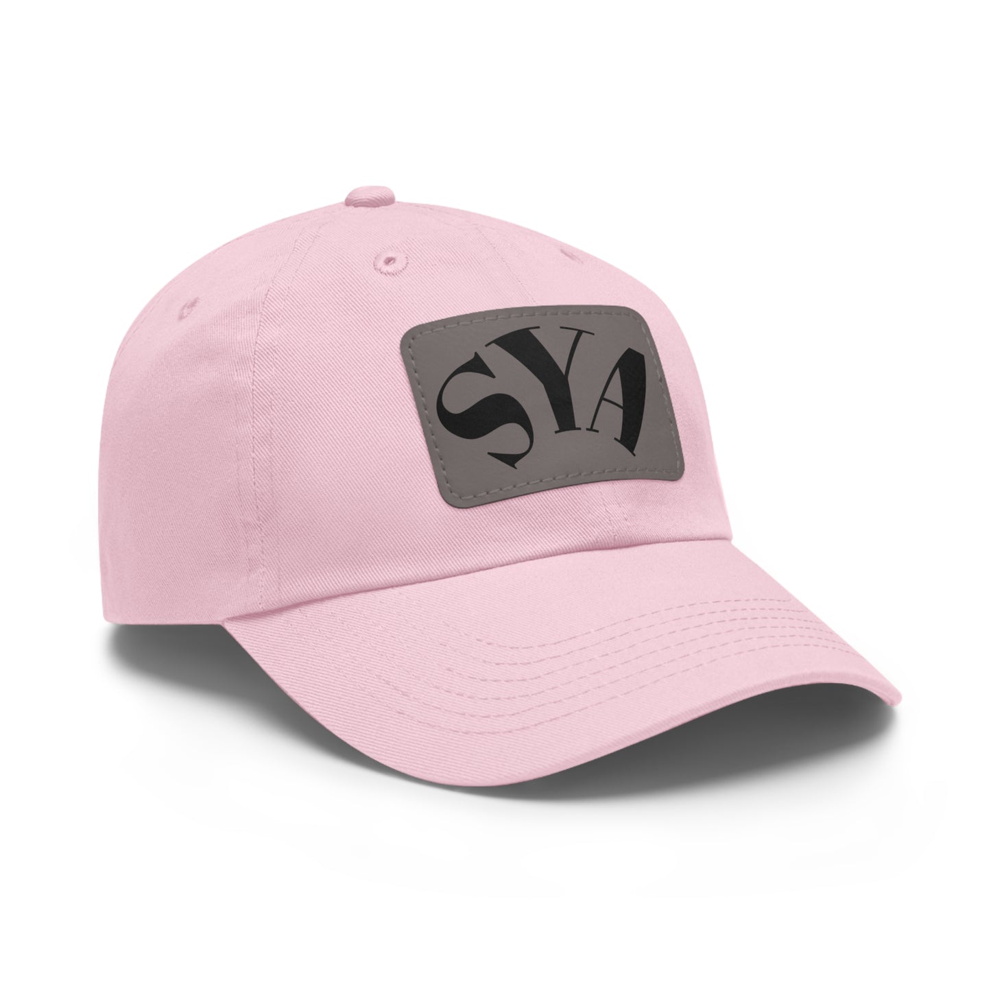 SYADad Hat with Leather Patch - Perfect for Casual Outings & Gifts