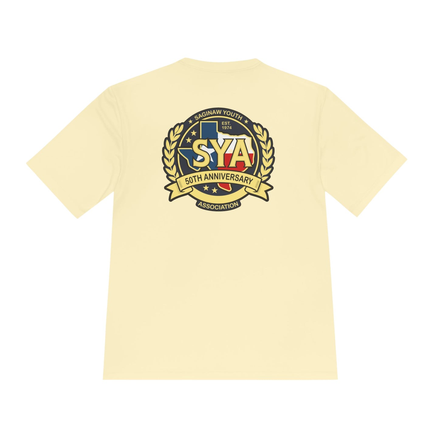 Unisex 50th Anniversary SYA Moisture Wicking Tee