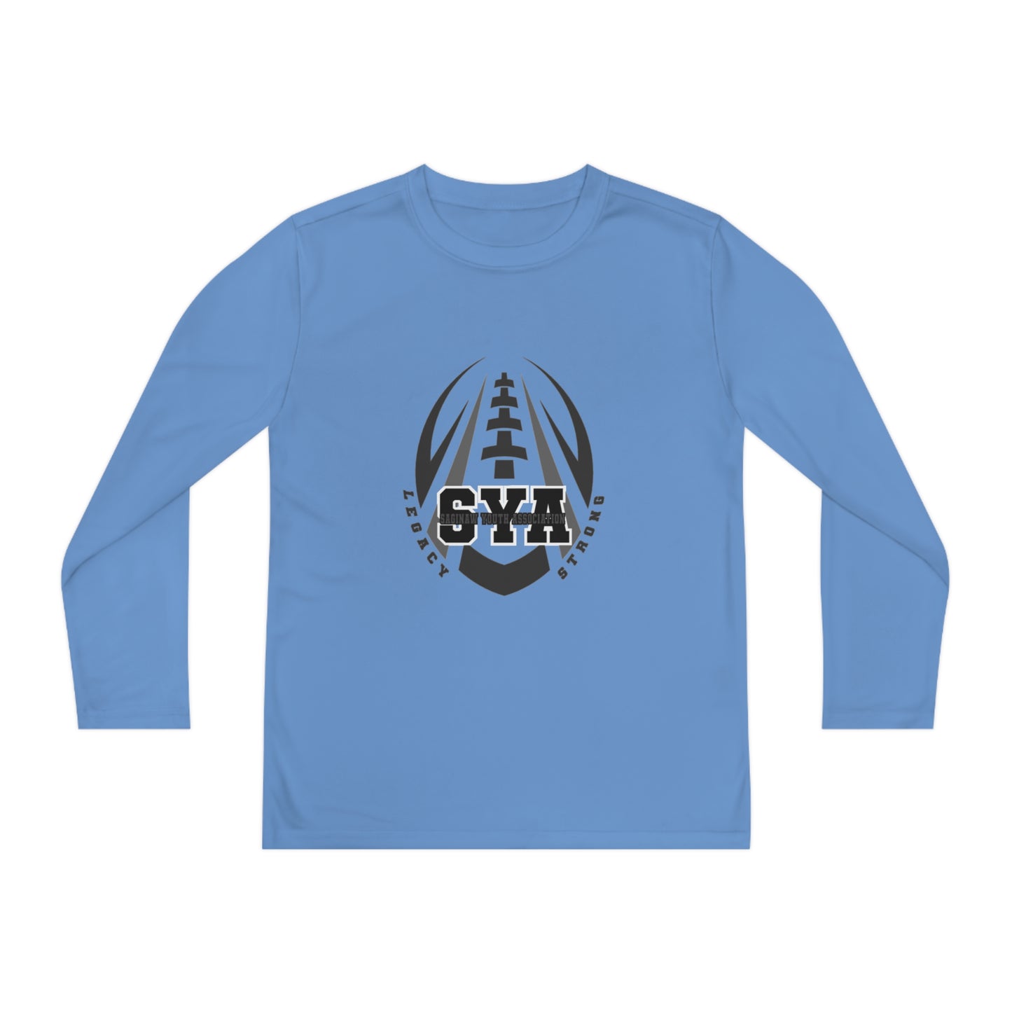 SYA Legacy Football Youth Long Sleeve Competitor Tee