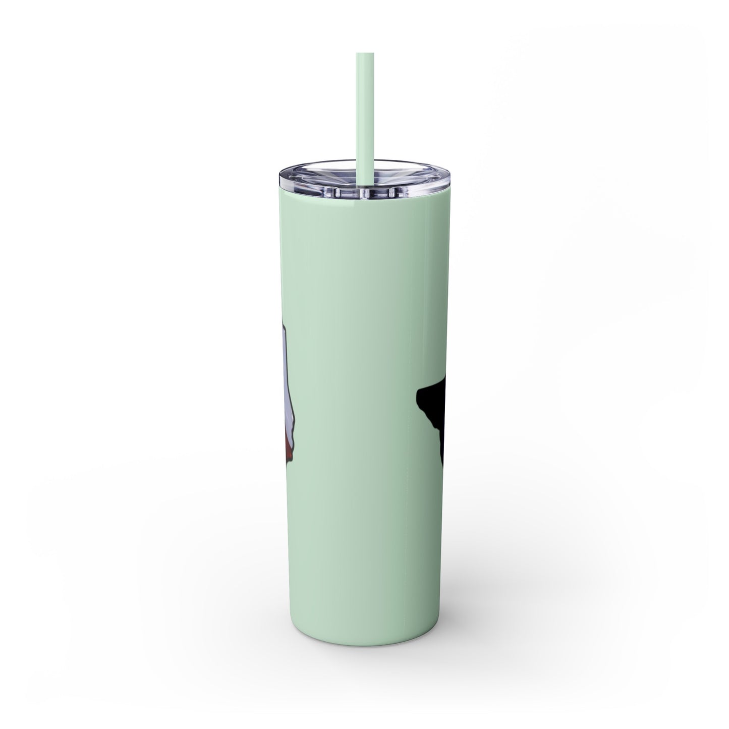 SYA Skinny Tumbler with Straw, 20oz