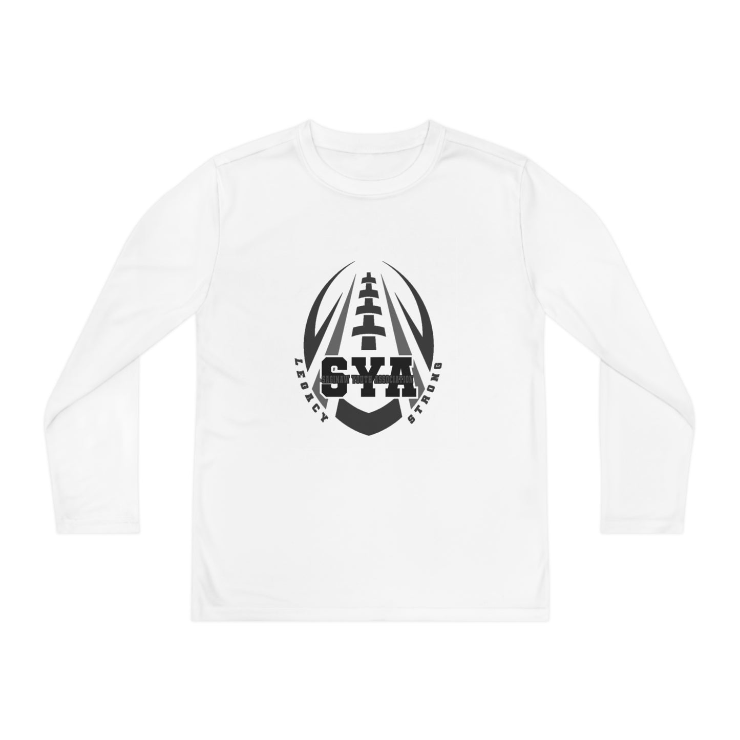 SYA Legacy Football Youth Long Sleeve Competitor Tee