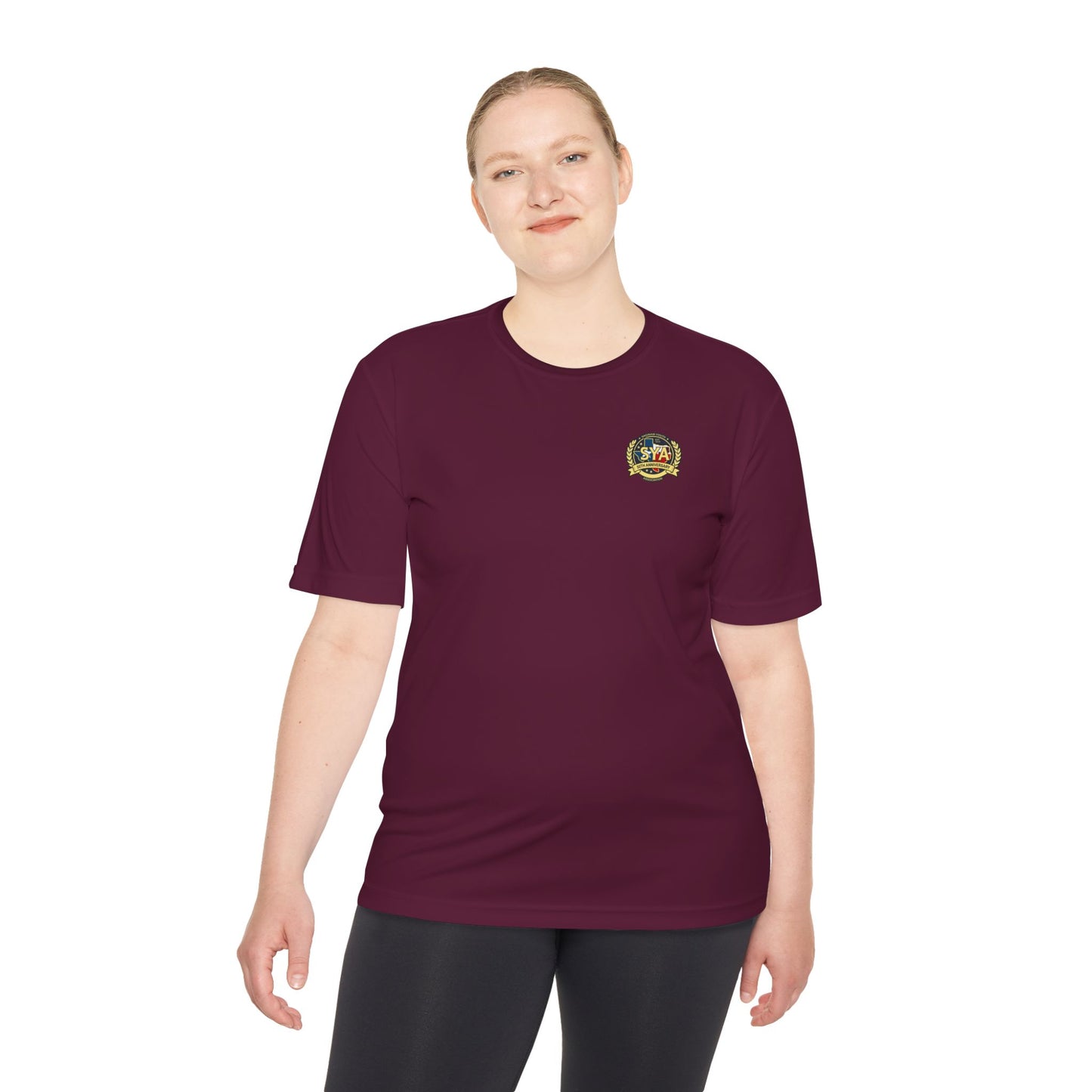 Unisex 50th Anniversary SYA Moisture Wicking Tee