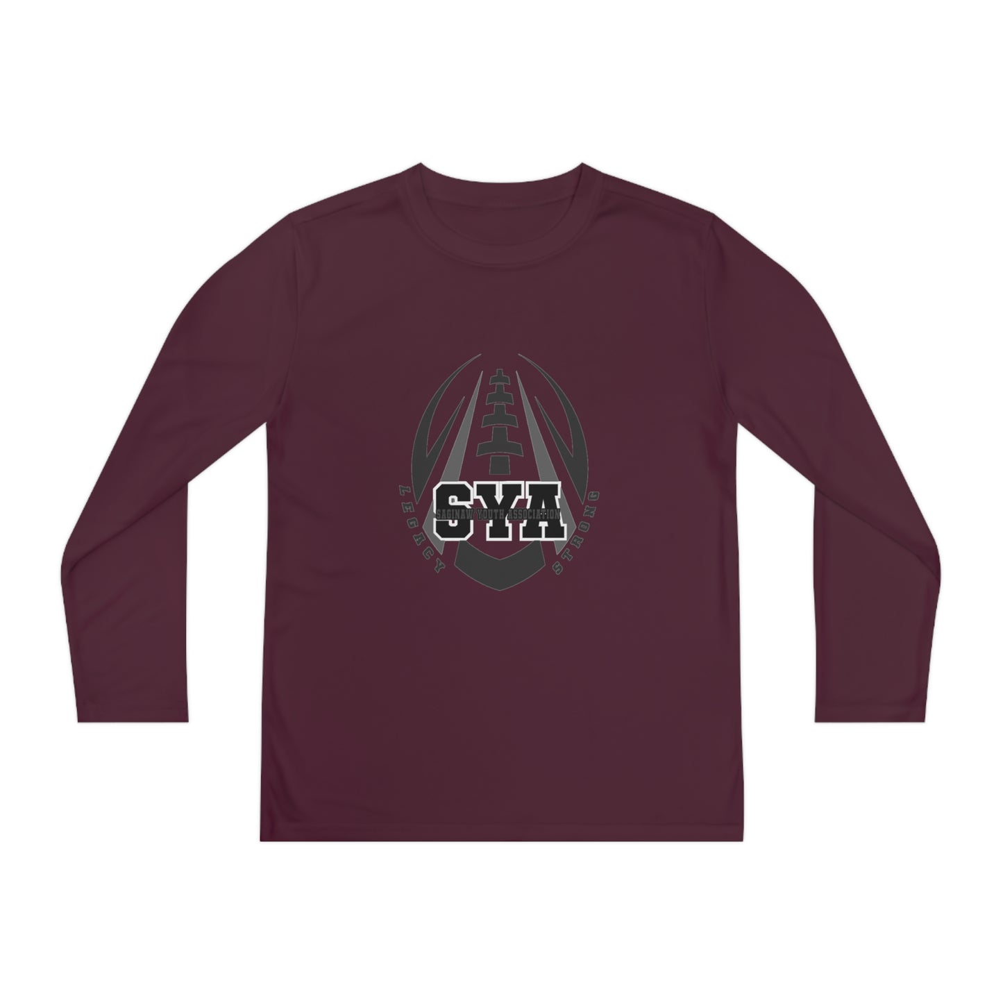 SYA Legacy Football Youth Long Sleeve Competitor Tee