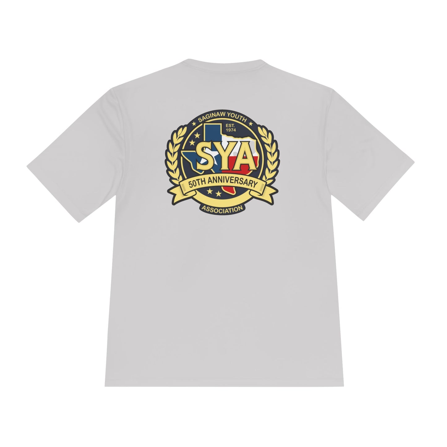 Unisex 50th Anniversary SYA Moisture Wicking Tee