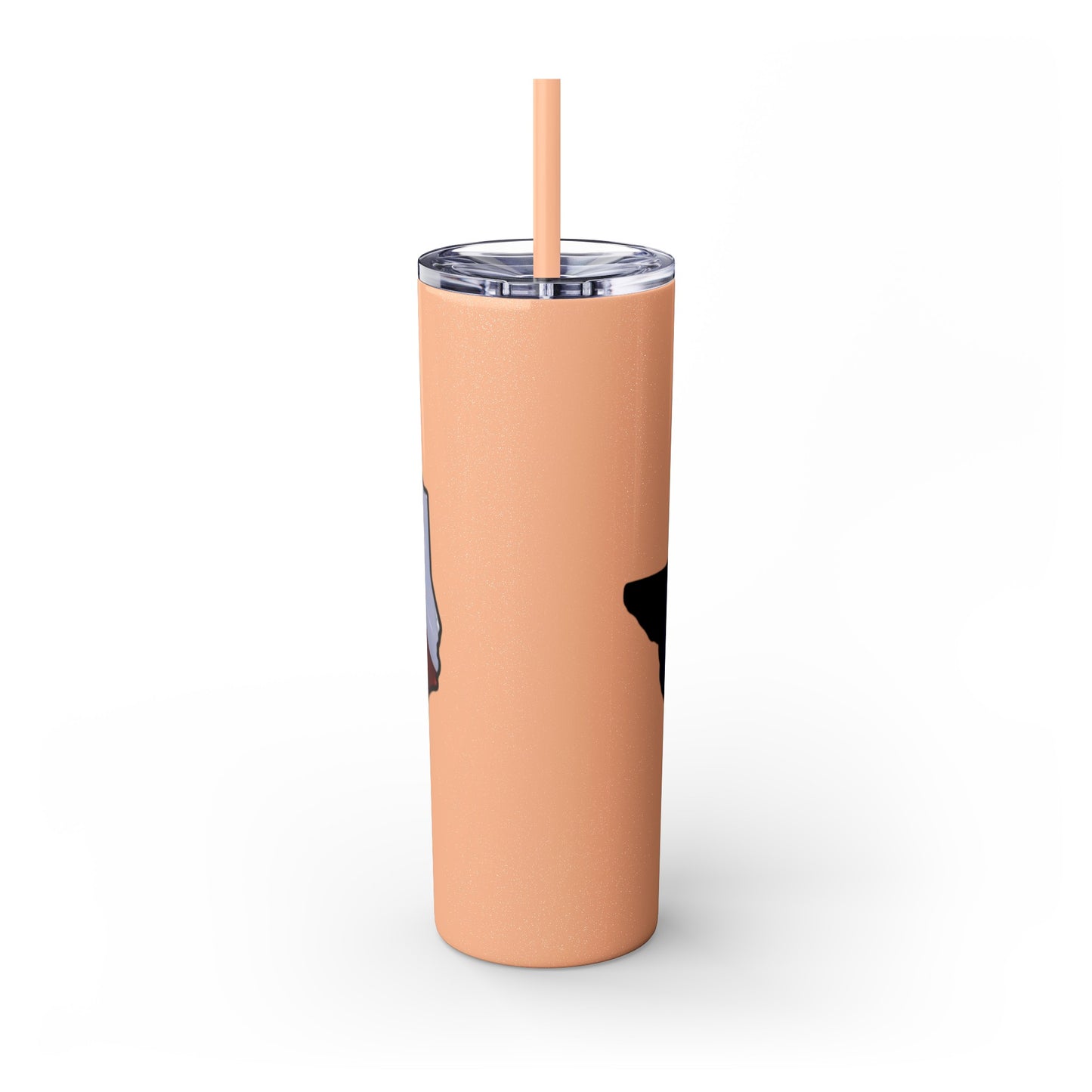 SYA Skinny Tumbler with Straw, 20oz