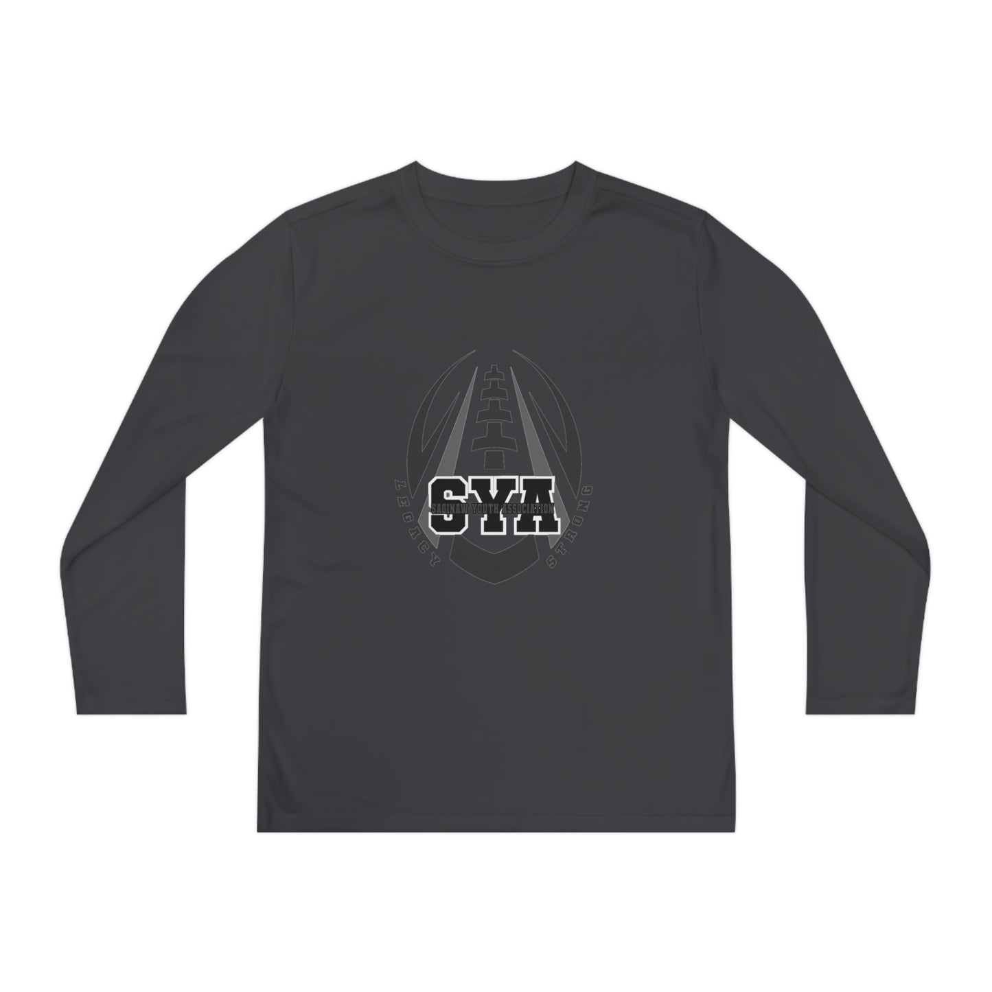 SYA Legacy Football Youth Long Sleeve Competitor Tee