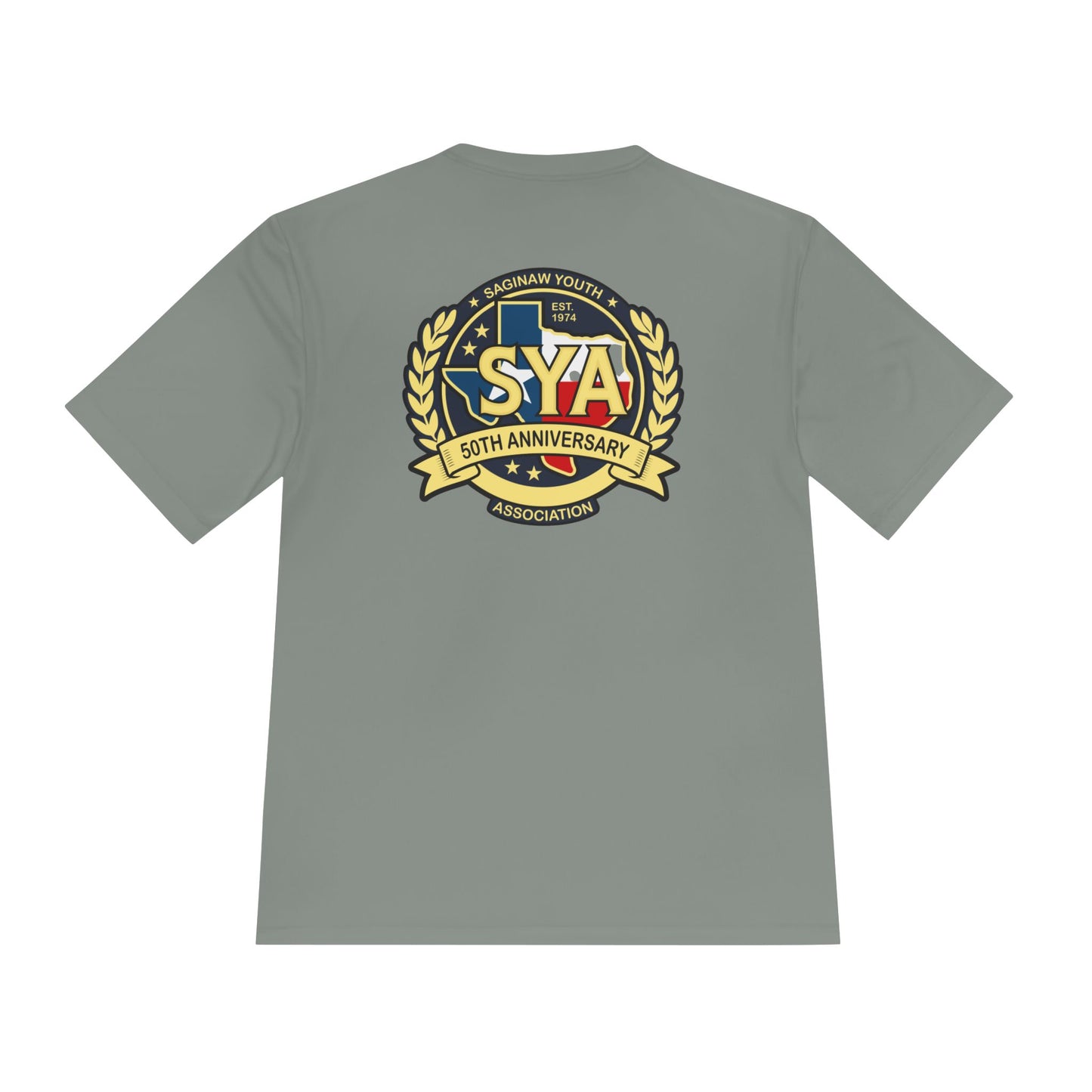 Unisex 50th Anniversary SYA Moisture Wicking Tee