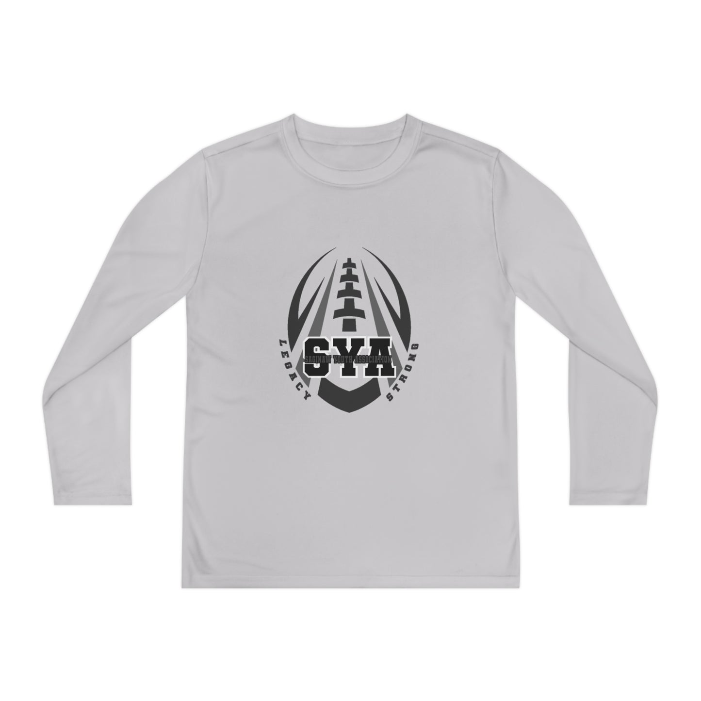 SYA Legacy Football Youth Long Sleeve Competitor Tee