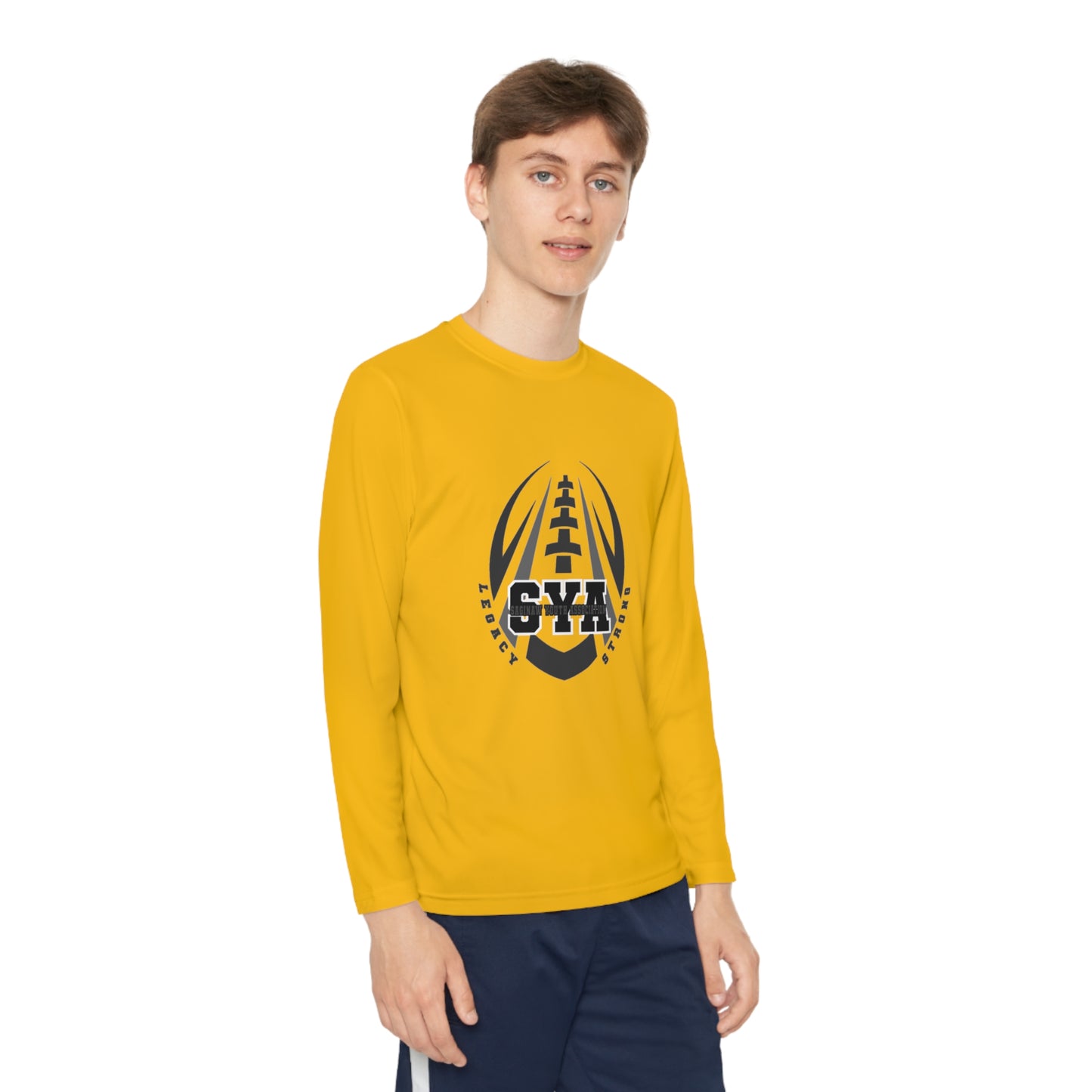 SYA Legacy Football Youth Long Sleeve Competitor Tee