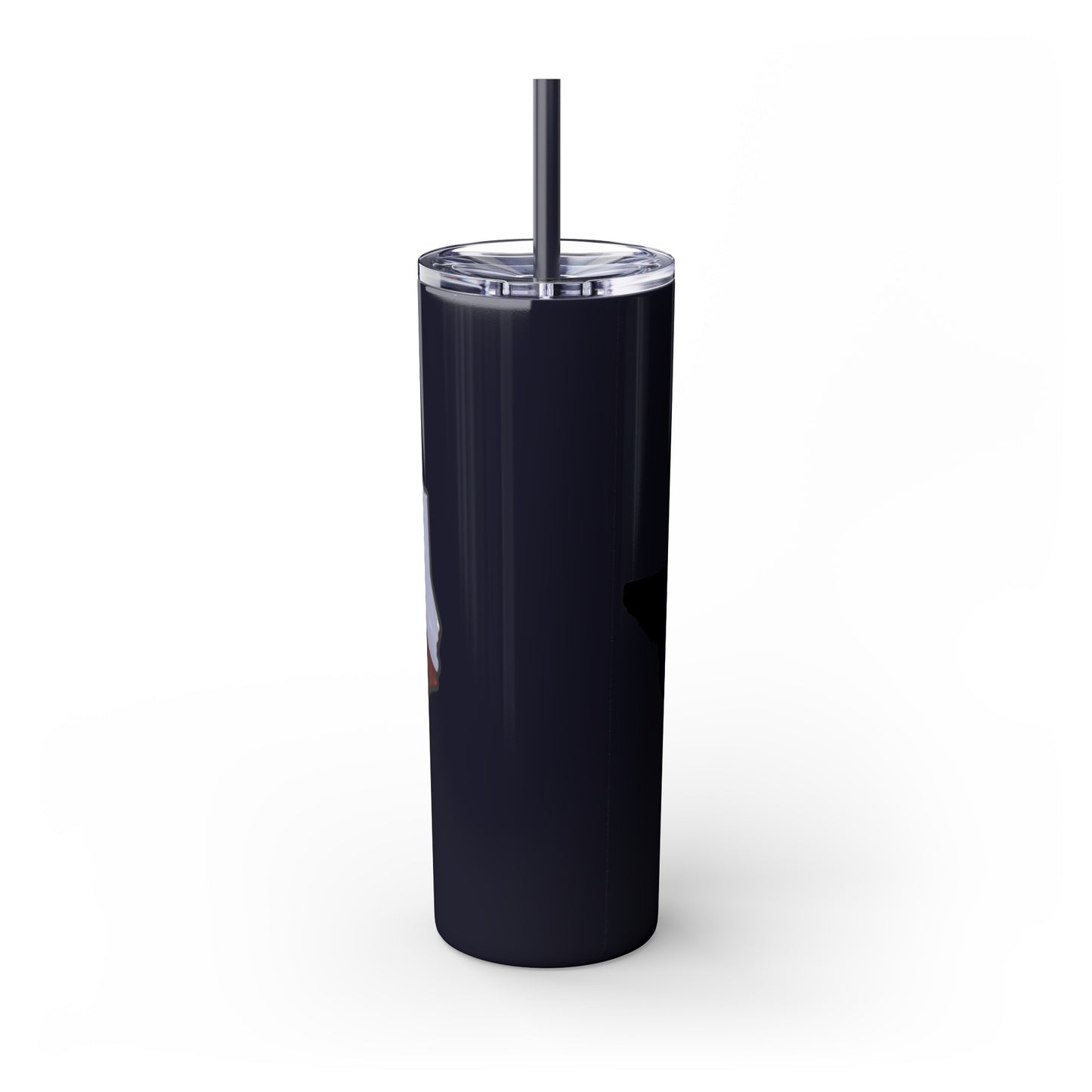 SYA Skinny Tumbler with Straw, 20oz