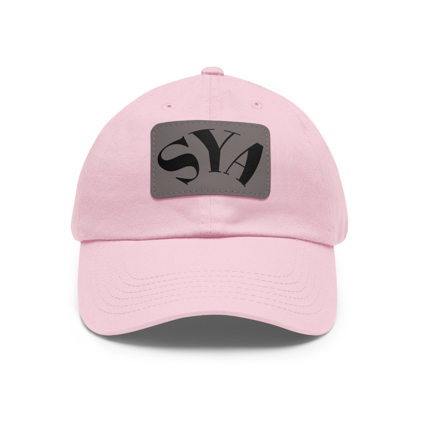 SYADad Hat with Leather Patch - Perfect for Casual Outings & Gifts
