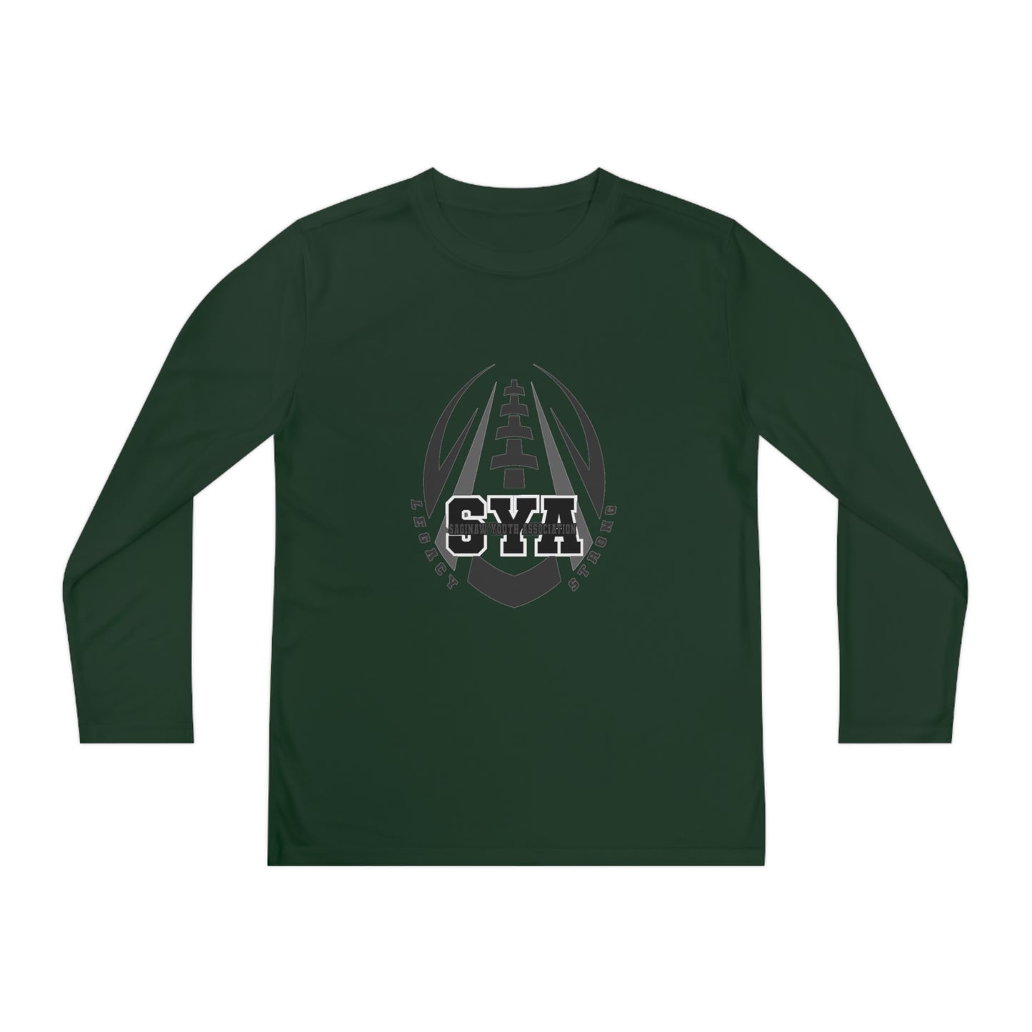 SYA Legacy Football Youth Long Sleeve Competitor Tee