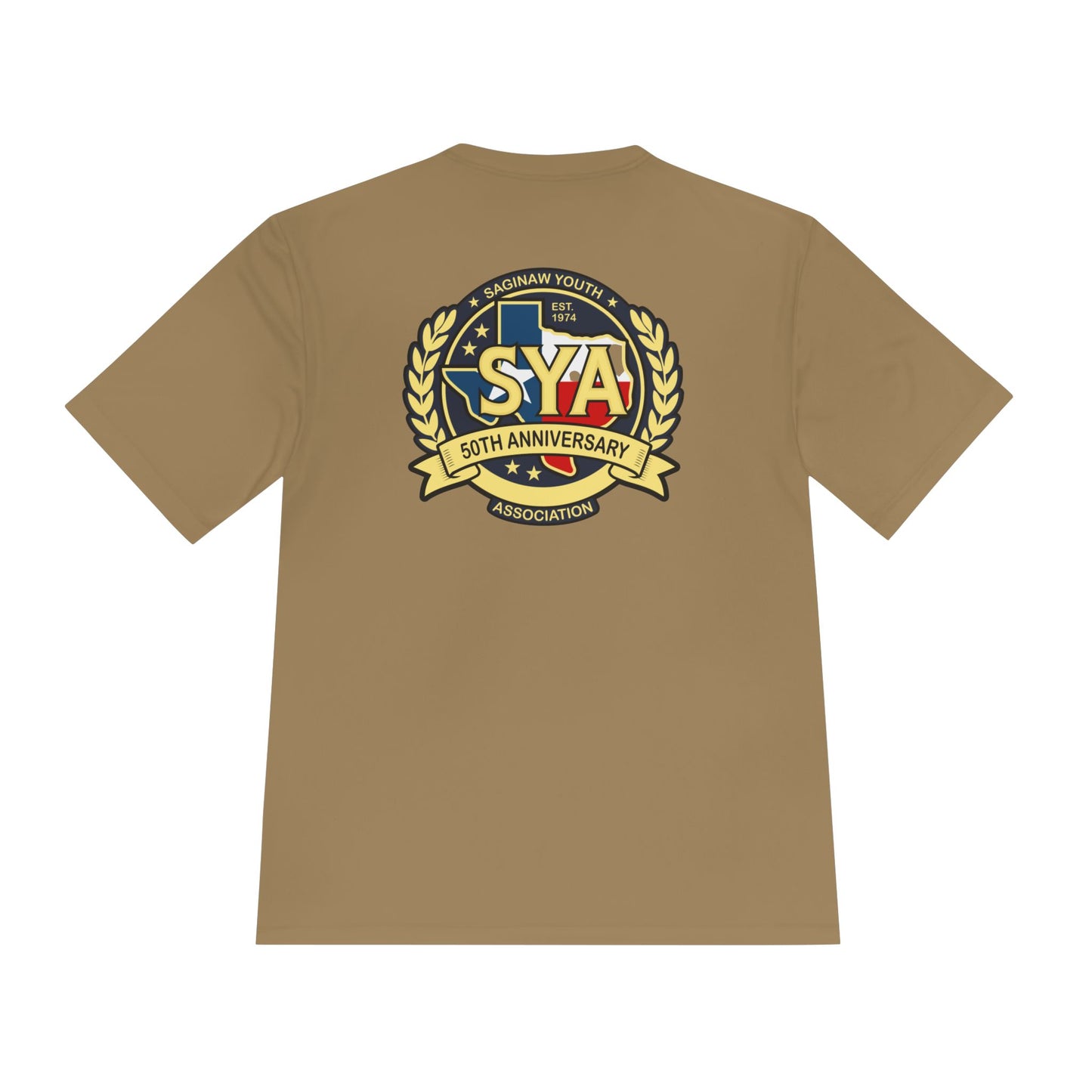 Unisex 50th Anniversary SYA Moisture Wicking Tee