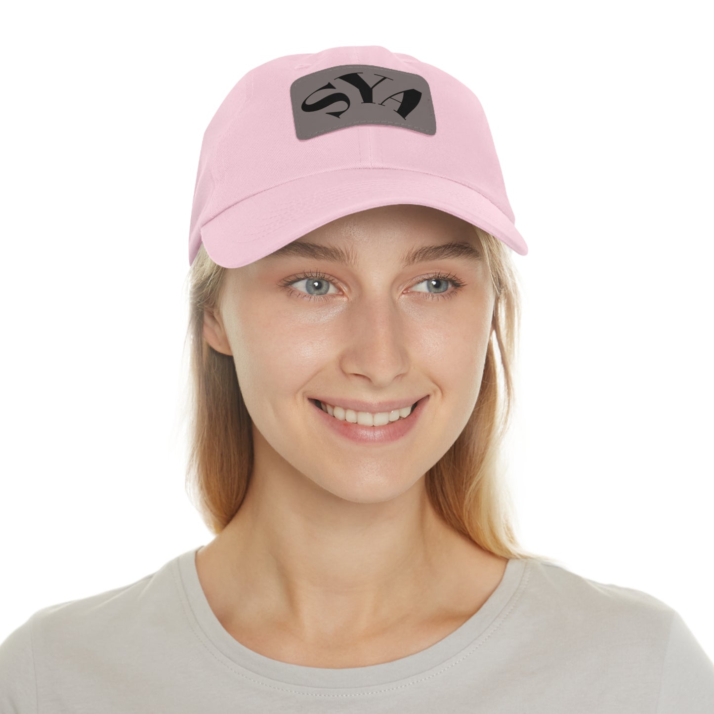 SYADad Hat with Leather Patch - Perfect for Casual Outings & Gifts