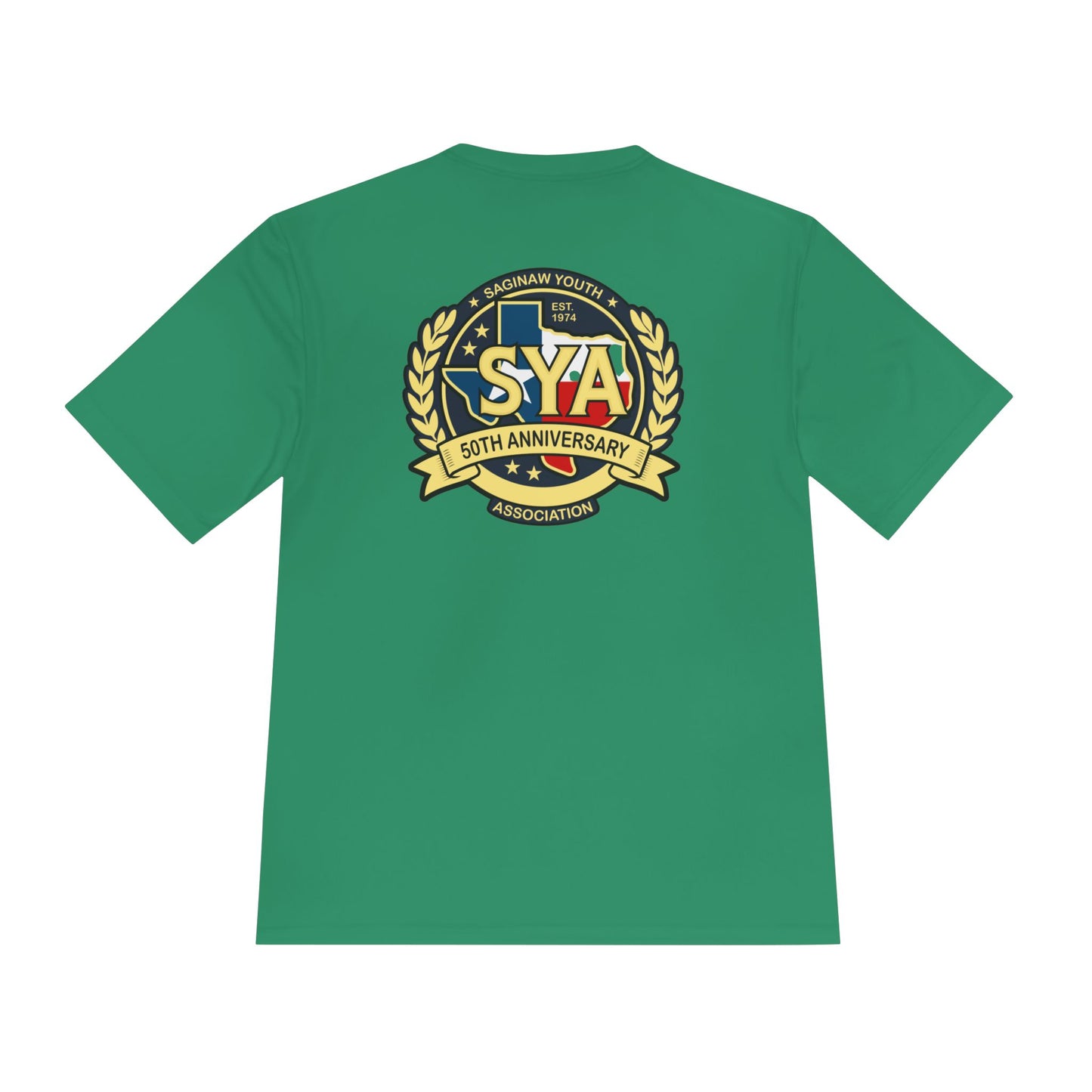Unisex 50th Anniversary SYA Moisture Wicking Tee