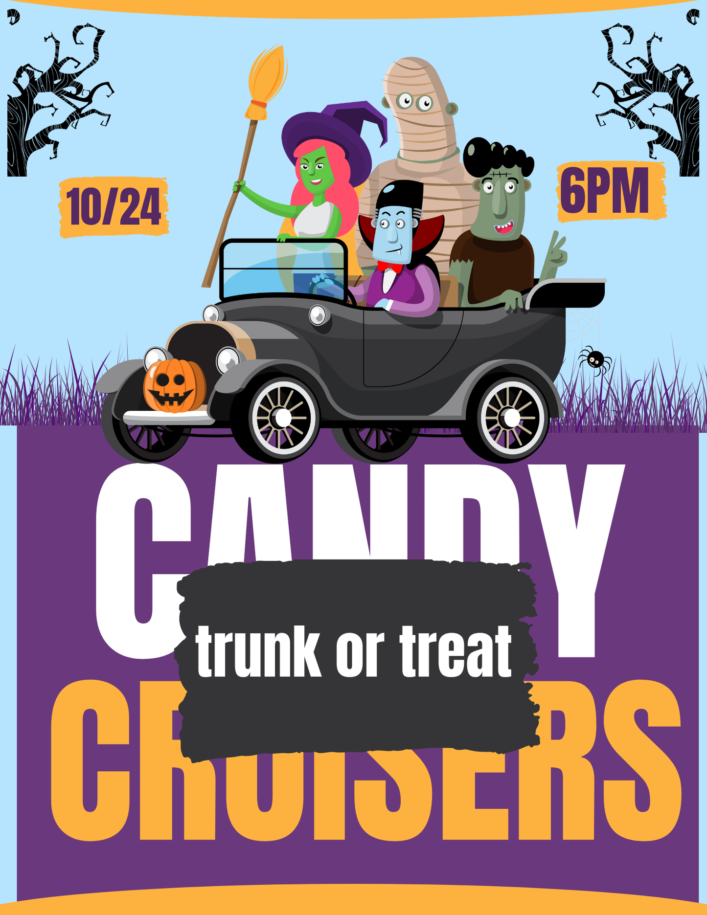 Trunk or Treat Entry - SYA Homecoming Carnival & Candy Cruisers Halloween Show