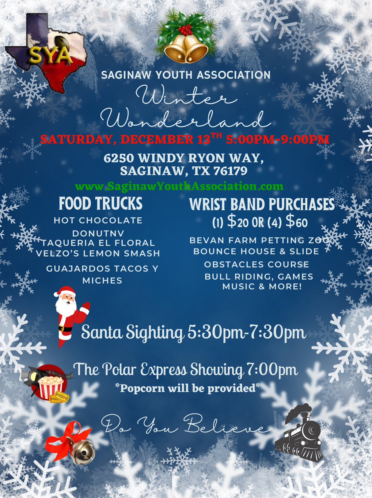 Food Truck Signup - SYA Winter Wonderland