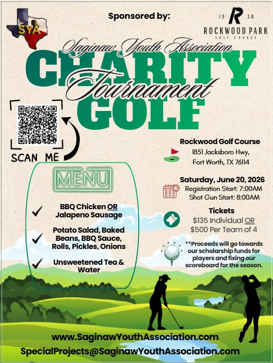 2026 SYA Charity Golf Tournament