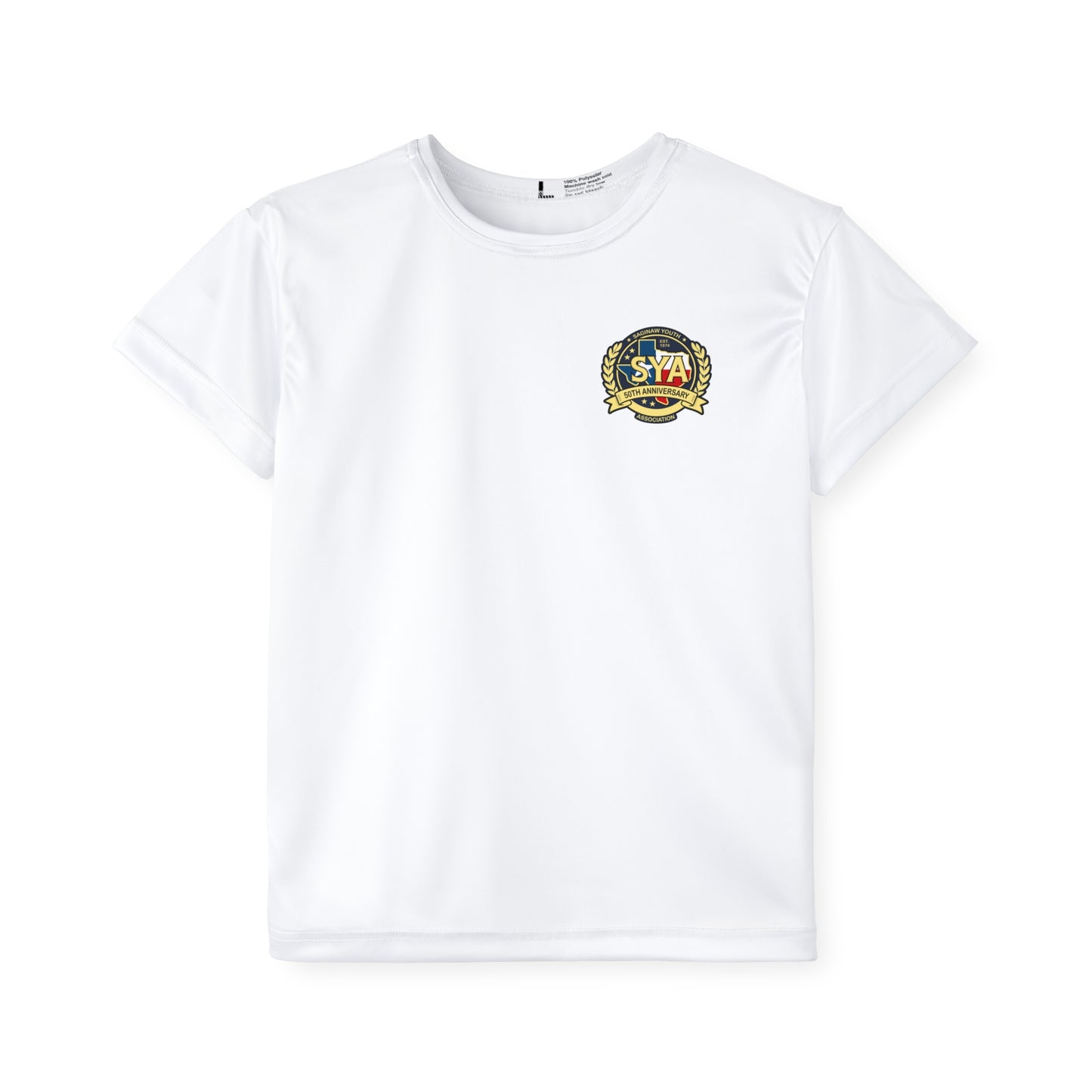 50th anniversary Kids Sports Jersey - SYA 50th Anniversary Athletic Tee for Young Champions