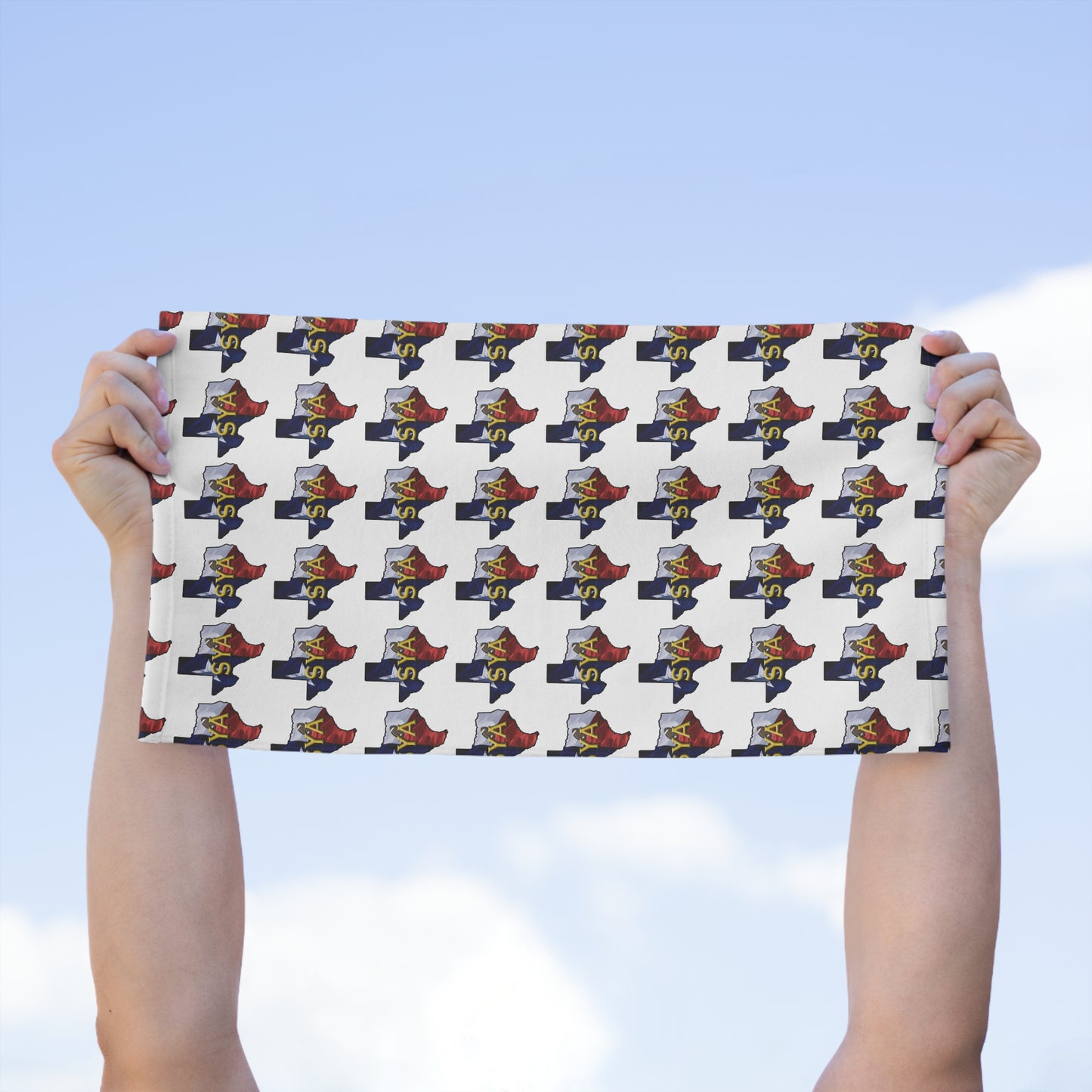 SYA Pride Rally Towel - 11x18, Perfect for Sports Events and Tailgating