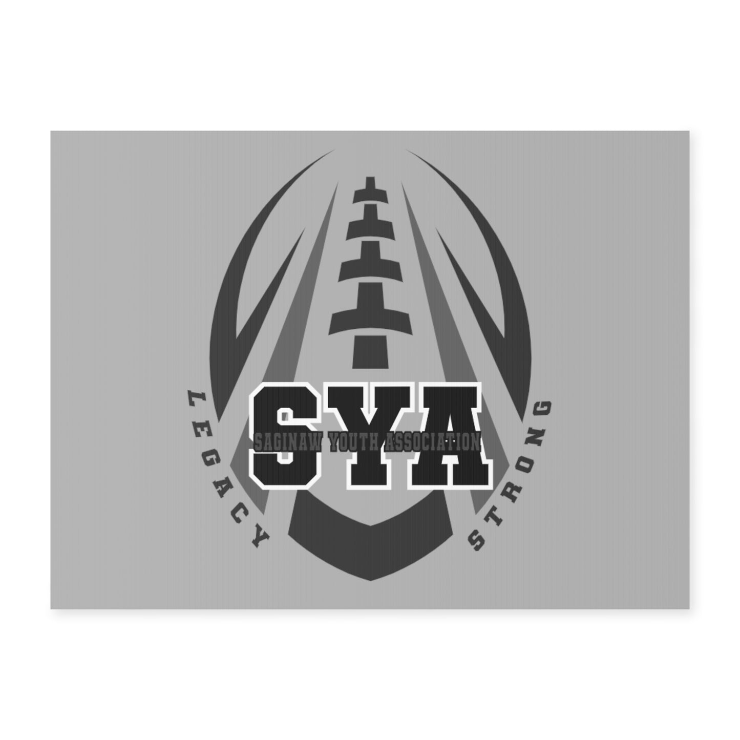 SYA Football Yard Sign