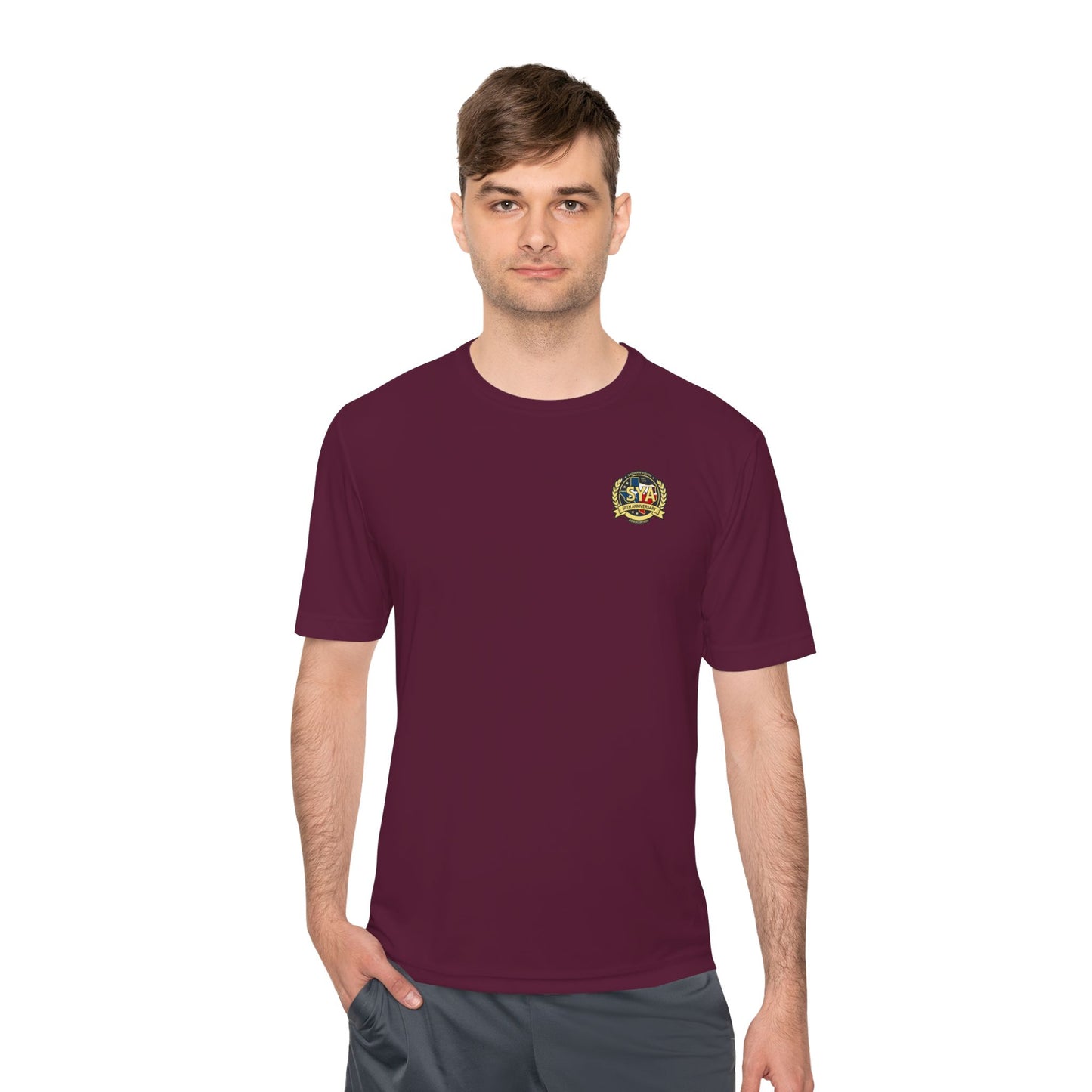 Unisex 50th Anniversary SYA Moisture Wicking Tee