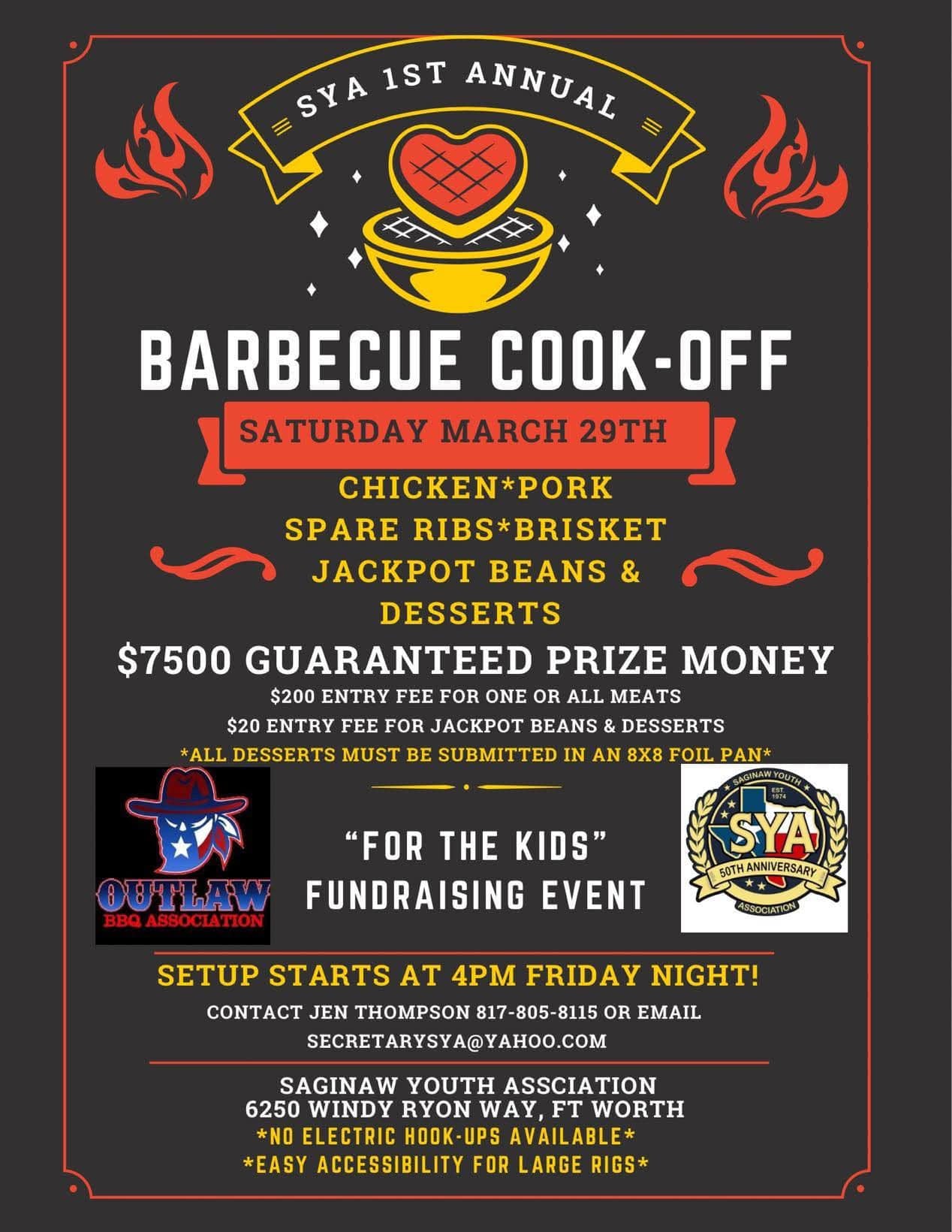 BBQ Cook-Off Entry Fee - 3 MEAT