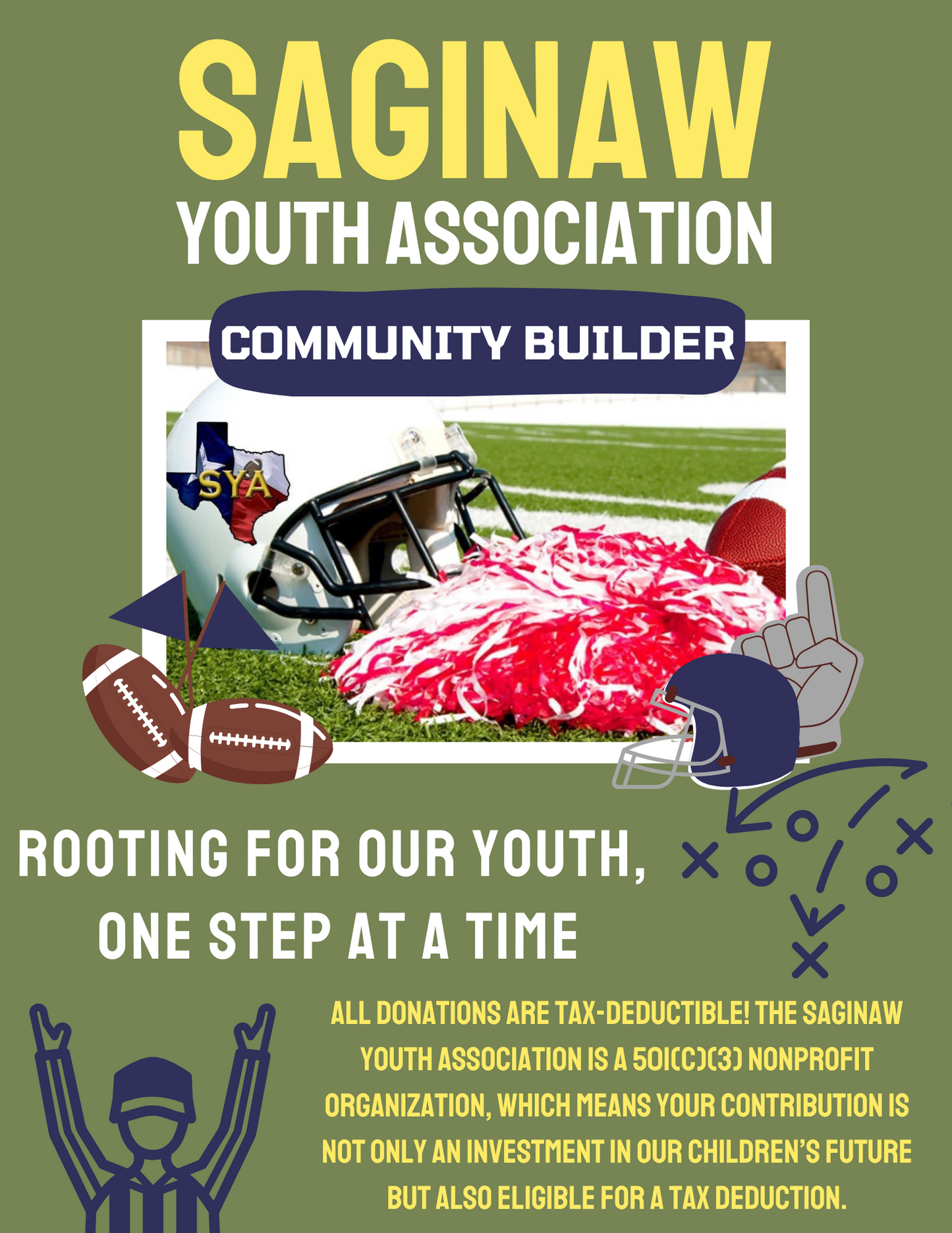 Help Us Restore the Heart of Saginaw Youth Association - Donation