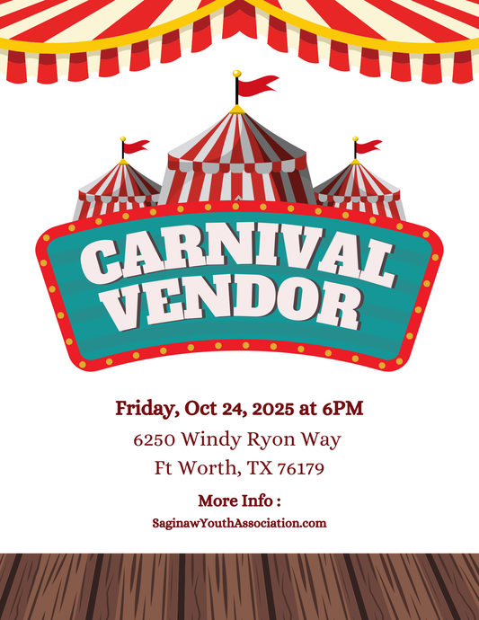 2025 SYA Homecoming Carnival Vendor Sign Up