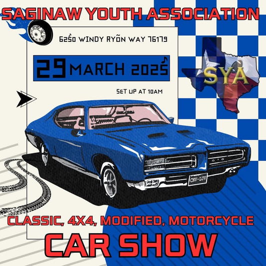 Car Show Entry - SYA Car Show, Vendor Fair, and BBQ Cook-Off